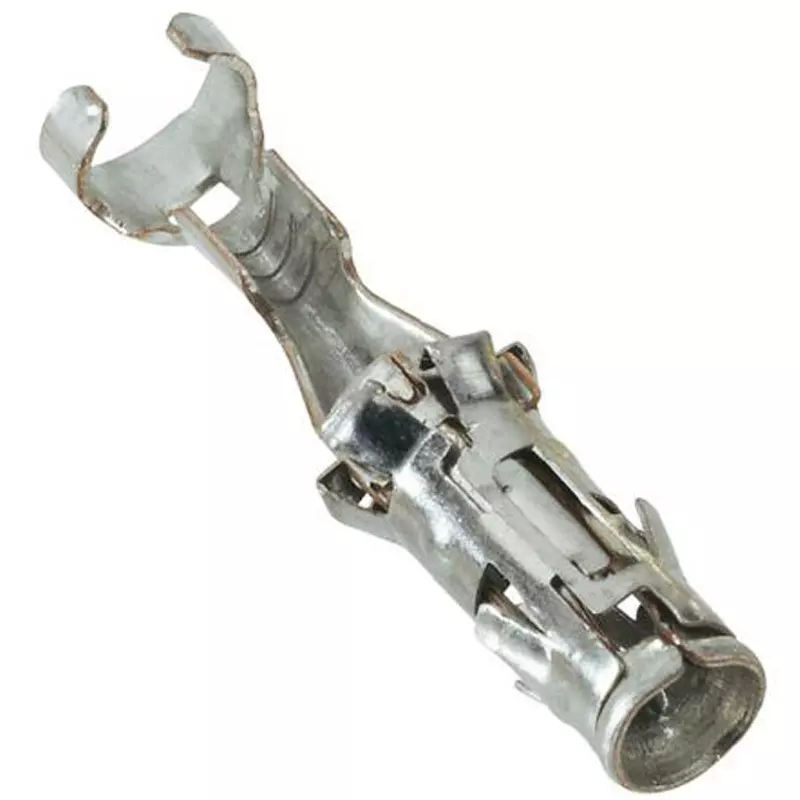 TE CONNECTIVITY Crimp Terminal Female Crimping Connection, 962998-1 (Pack of 10)