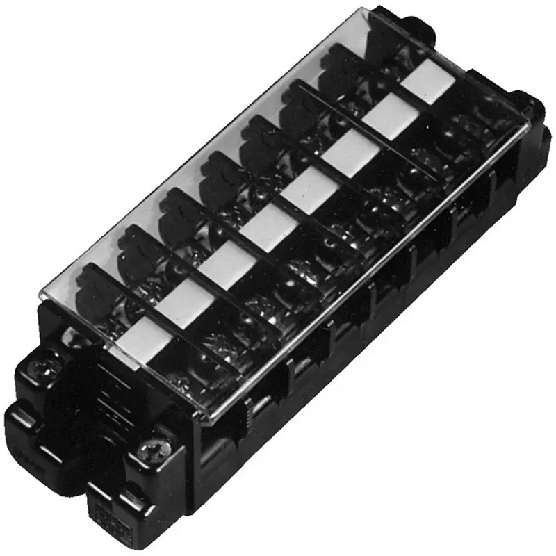 Kawamura Terminal Block 4P 5.5 mm² Compatible cable, TB30-4