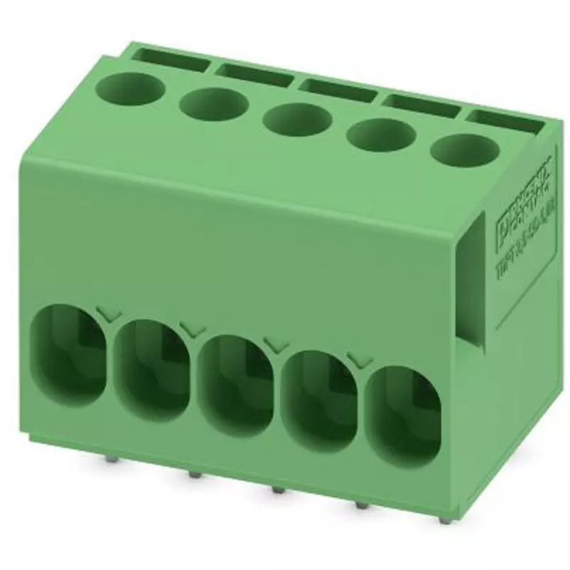 Phoenix Contact PCB Terminal Block 24 Amp Rated Current 5.08 mm Cell Spacing, 1017494 (Pack of 5)