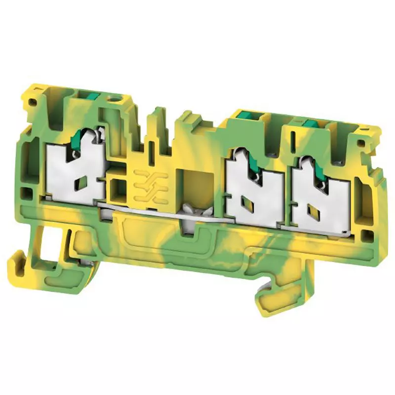 Weidmuller Terminal Block 3 Pole, 2674570000 S3C 2.5 PE