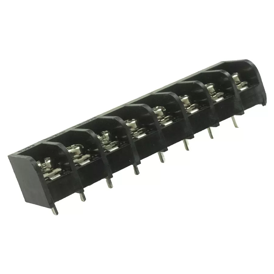 MULTICOMP PRO Wire-To-Board Terminal Blocks TERMINAL BLOCK, BARRIER, 8 POSITION, 22-14AWG, MC24350