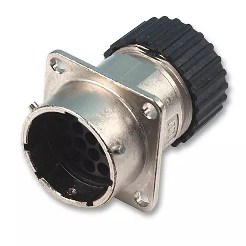 ITT CANNON Circular Industrial Connectors JACK, PANEL, 19WAY, TNM0S16-0019P1L