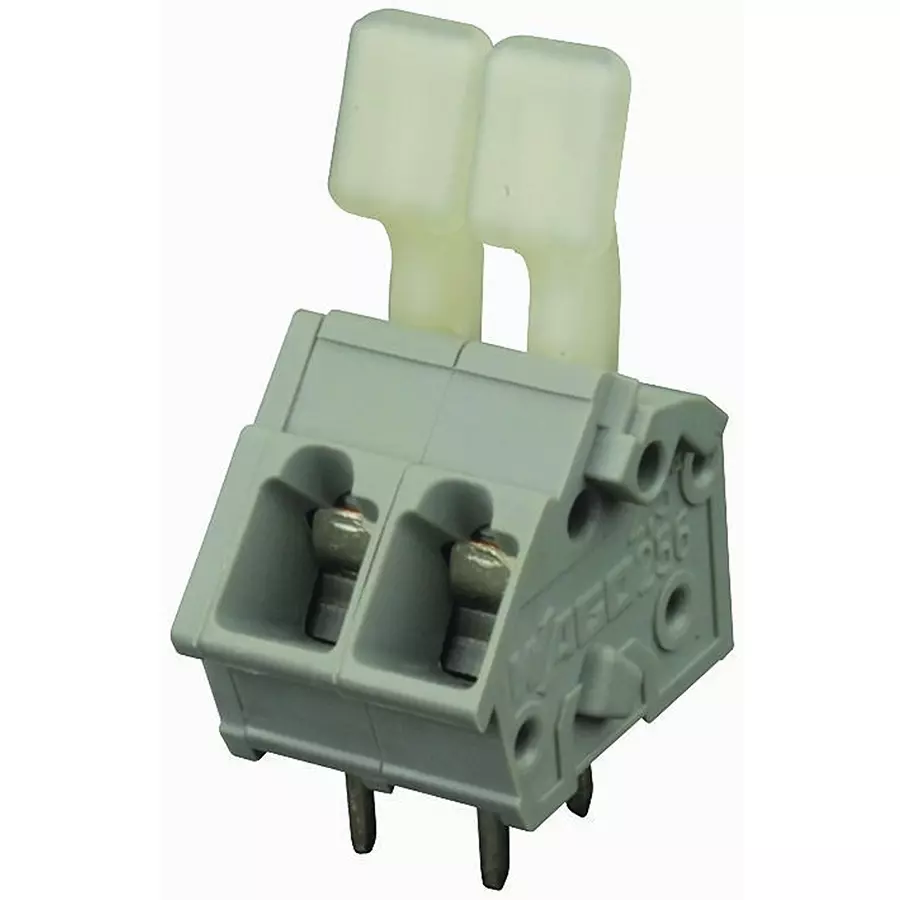 Wago TERMINAL BLOCK, PCB, 2 POSITION, 28-12AWG, 256-402/333-000