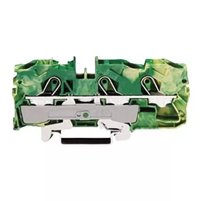 Wago TERMINAL BLOCK, DIN RAIL, 3POS, 12AWG, 2010-1307