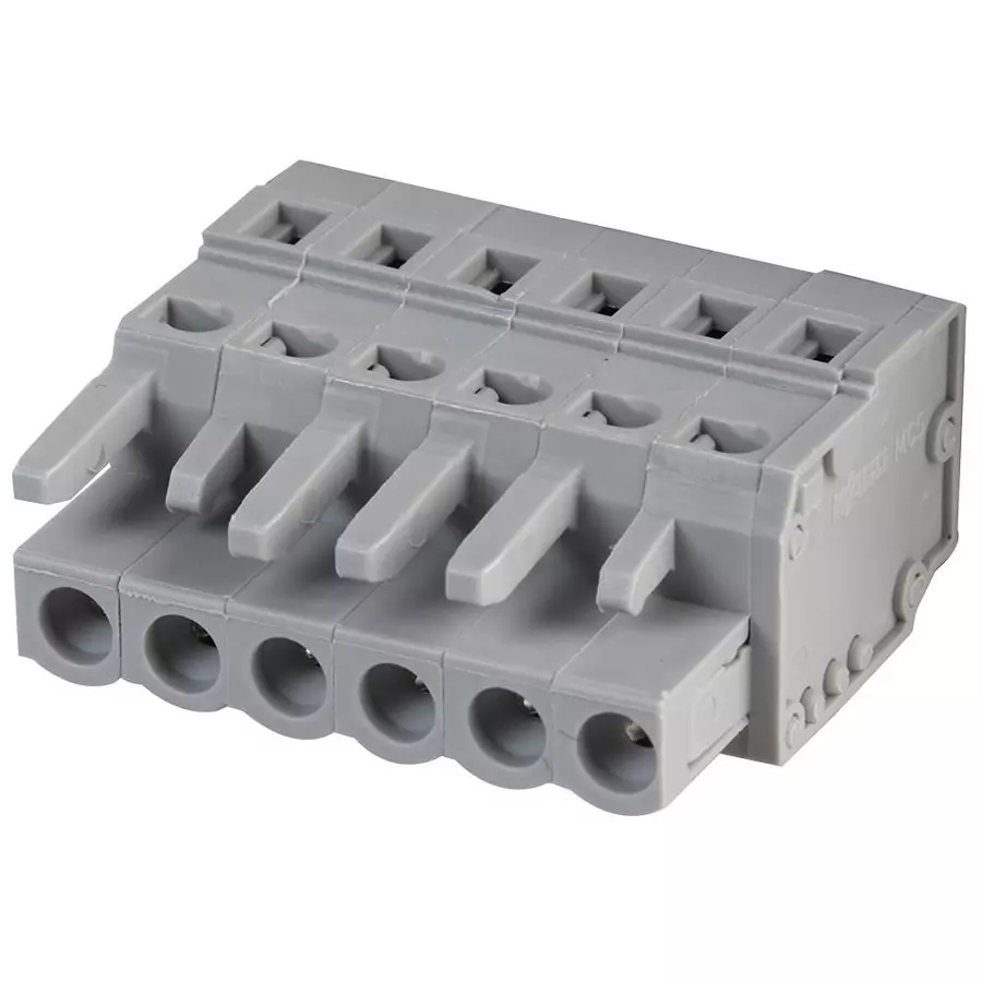 Wago TERMINAL BLOCK, PLUGGABLE, 6POS, 12AWG, 231-106/026-000