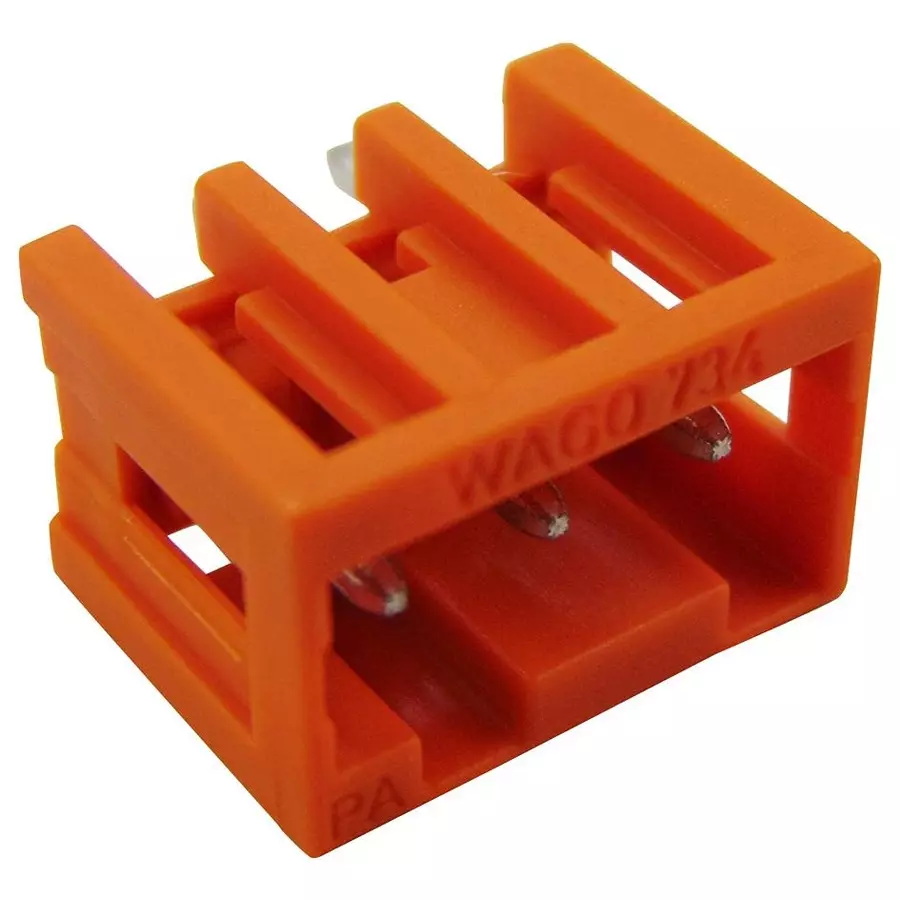 Wago TERMINAL BLOCK, HEADER, 3POS, TH, 734-233