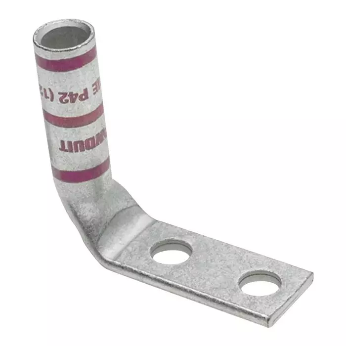 PANDUIT Lug Terminals TERMINAL, COMPRESSION LUG, M6, 2AWG, LCC4-14AWF-L.