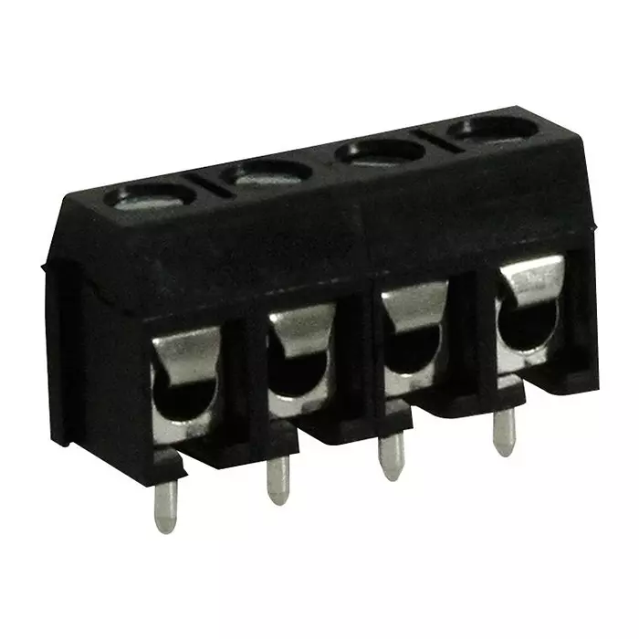 CAMDENBOSS Terminal Block, Wire To Brd, 4Pos, CTB5202/4 (Pack of 10)