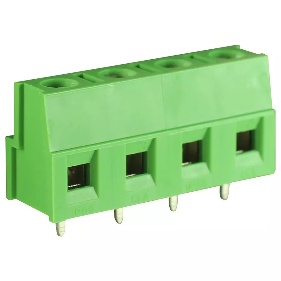 CAMDENBOSS Terminal Block, Wire To Brd, 4Pos, 12Awg, CTB0112/4