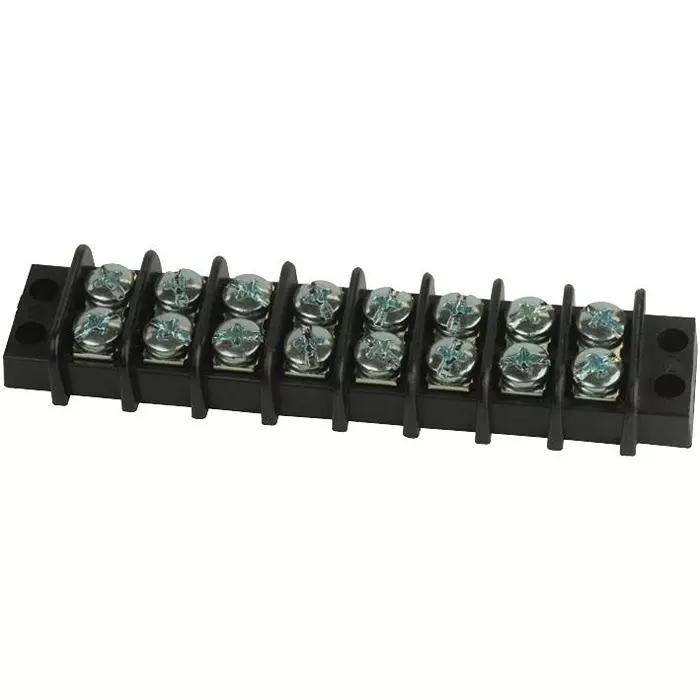 MOLEX Barrier Panel Mount Terminal Blocks TERMINAL BLOCK, BARRIER, 8POS, 14AWG 38770-0108..