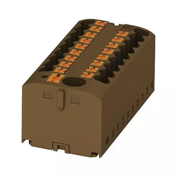 Phoenix Contact Power Distribution Blocks TB, POWER DISTRIBUTION, 7POLE, 12 AWG, 3273340