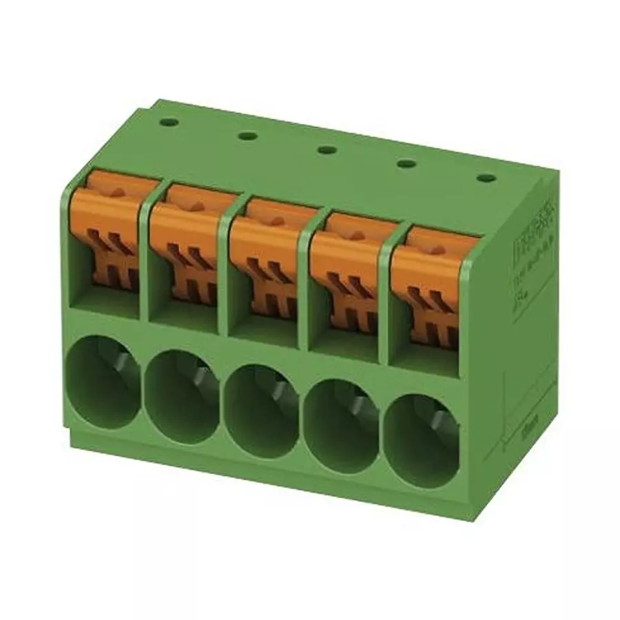 Phoenix Contact Wire-To-Board Terminal Blocks TB, WIRE TO BRD, 2POS, 6AWG, 1017531