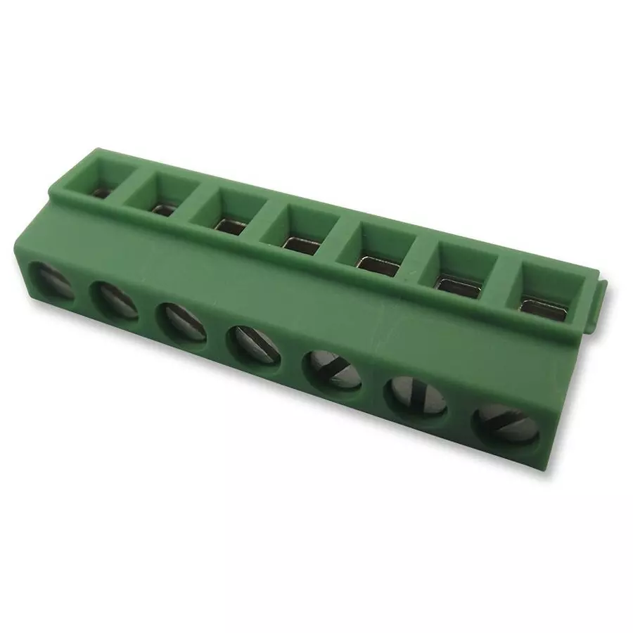 Phoenix Contact Wire-To-Board Terminal Blocks TERMINAL BLOCK, WIRE TO BRD, 7POS, 16AWG, 1729173