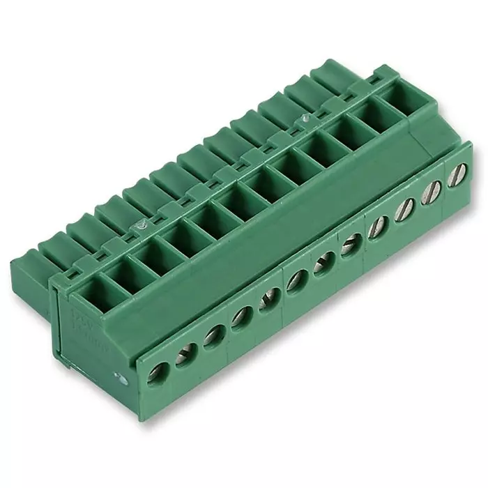 Phoenix Contact Pluggable Terminal Blocks TERMINAL BLOCK, PLUGGABLE, 12POS, 16AWG, 1862959