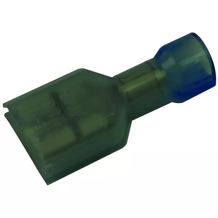 AMP - TE CONNECTIVITY TERMINAL, FEMALE DISCONNECT, 6.35MM BLUE, 3-520406-2.