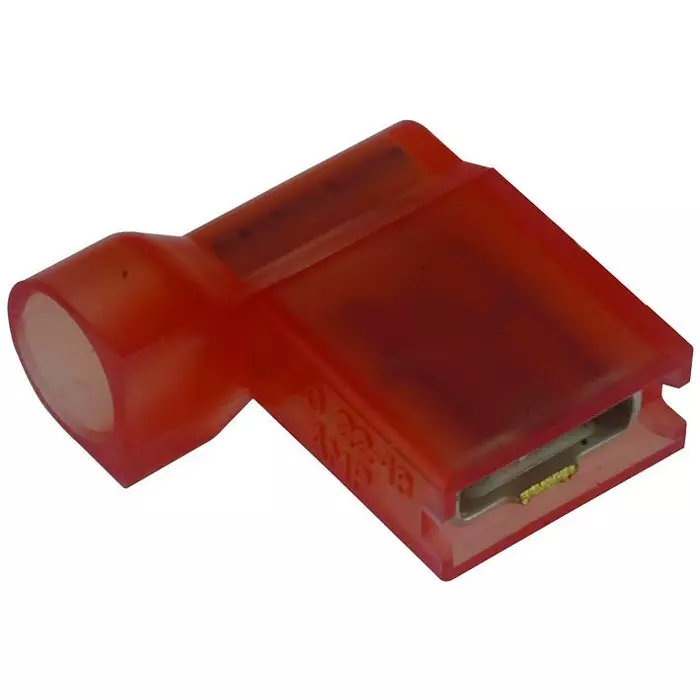 AMP - TE CONNECTIVITY TERMINAL, FLAG DISCONNECT, 0.25IN, CRIMP, 2-520128-2