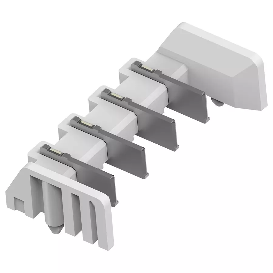 BUCHANAN - TE CONNECTIVITY TERMINAL BLOCK, HEADER, 4POS, SMD, 2318770-4 (Pack of 1400)