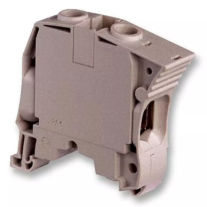 ENTRELEC - TE CONNECTIVITY TERMINAL BLOCK, DIN RAIL, 2POS, 10AWG, 1SNK516010R0000