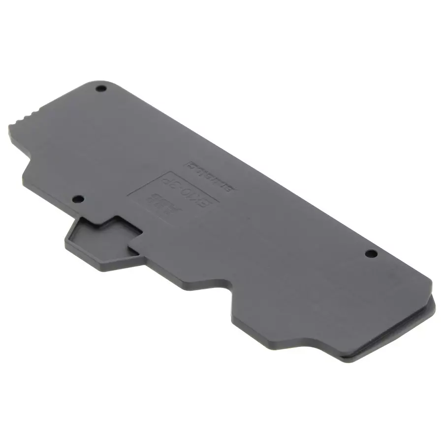 ENTRELEC - TE CONNECTIVITY END SECTION COVER, GREY, TERMINAL BLOCK, 1SNK710911R0000.