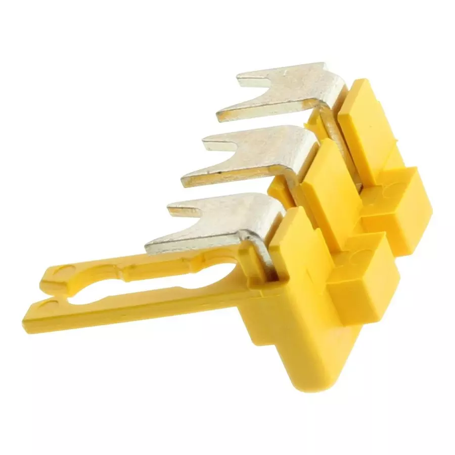 ENTRELEC - TE CONNECTIVITY SHORT CIRCUIT BRIDGE, 3POLE, YELLOW, TB, 1SNK900653R0000