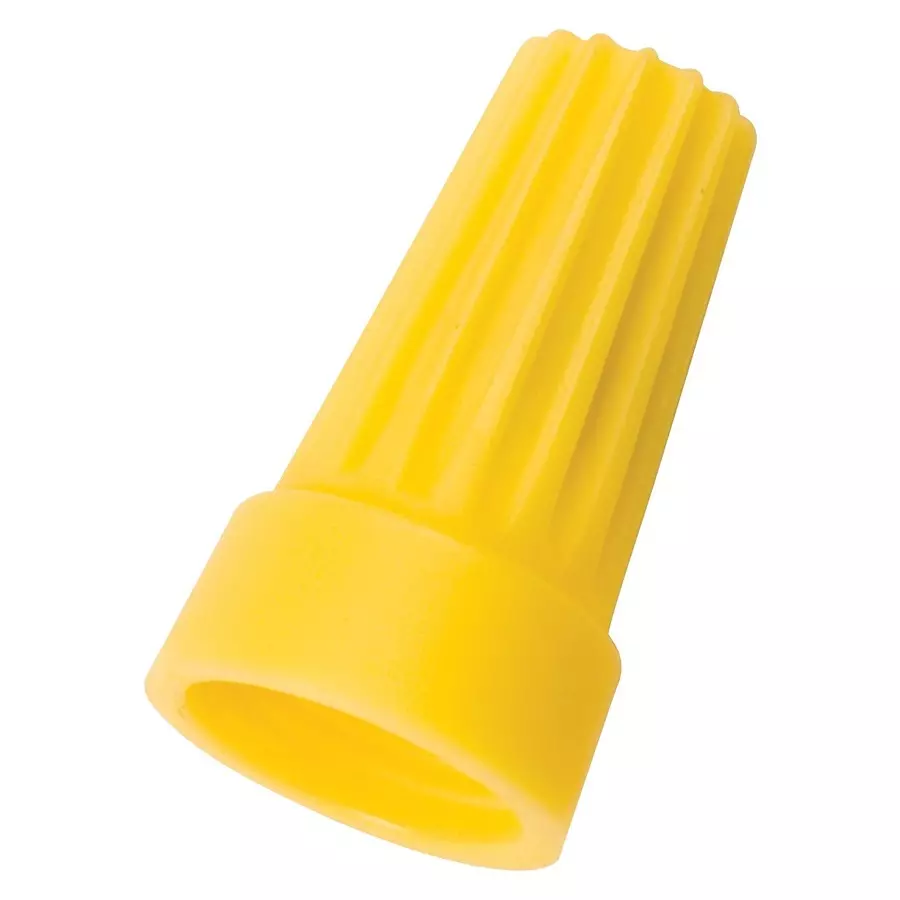 IDEAL TERMINAL, CONN, TWIST ON, YLW, 22-10AWG, WT4-1 (Pack of 100)