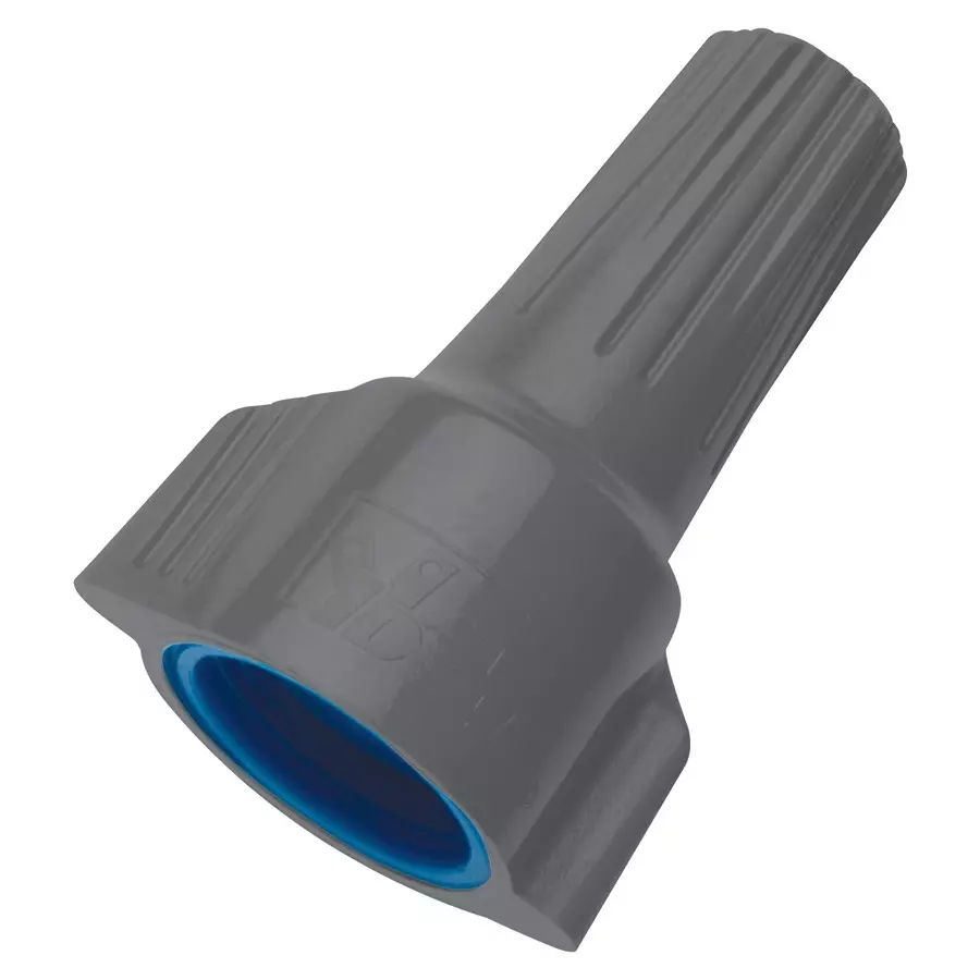 IDEAL TERMINAL, CONN, TWIST ON, GRAY/DARK BLUE, 30-1163 (Pack of 15)