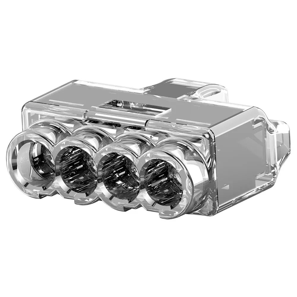 TE CONNECTIVITY Terminal, Closed End Splice, 12Awg, Clr, 2324697-4 (Pack of 10)