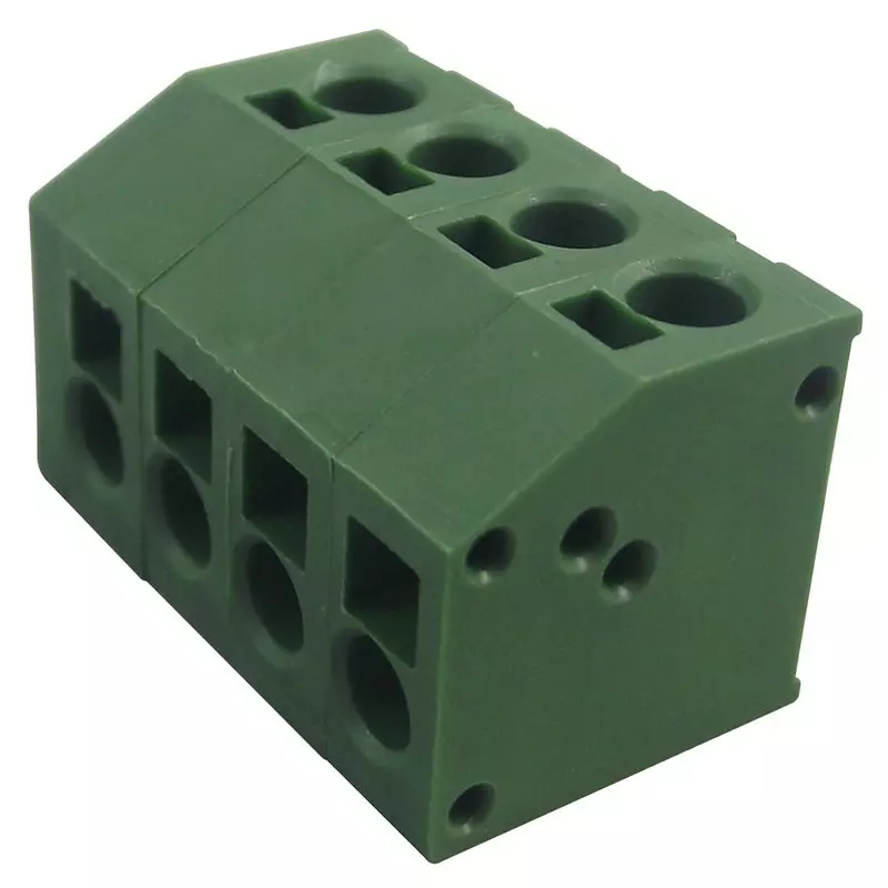 TE CONNECTIVITY Terminal Block, Wire To Board, 2Pos, 20-16Awg, Green, 1-2834014-2.