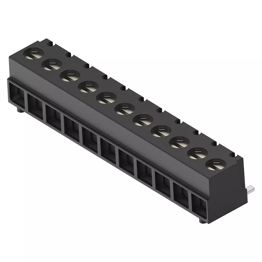 TE CONNECTIVITY Terminal Block, Wire To Brd, 12Pos, 16Awg, 1-2383938-2.