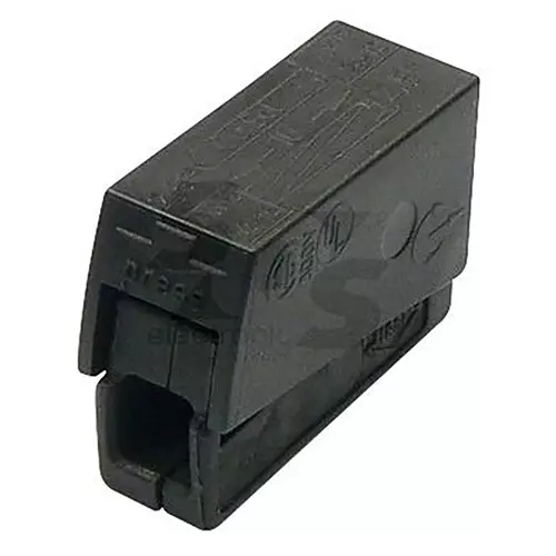 WAGO TERMINAL BLOCK, PLUGGABLE, 1POS, 16AWG, 224-104 (Pack of 10)