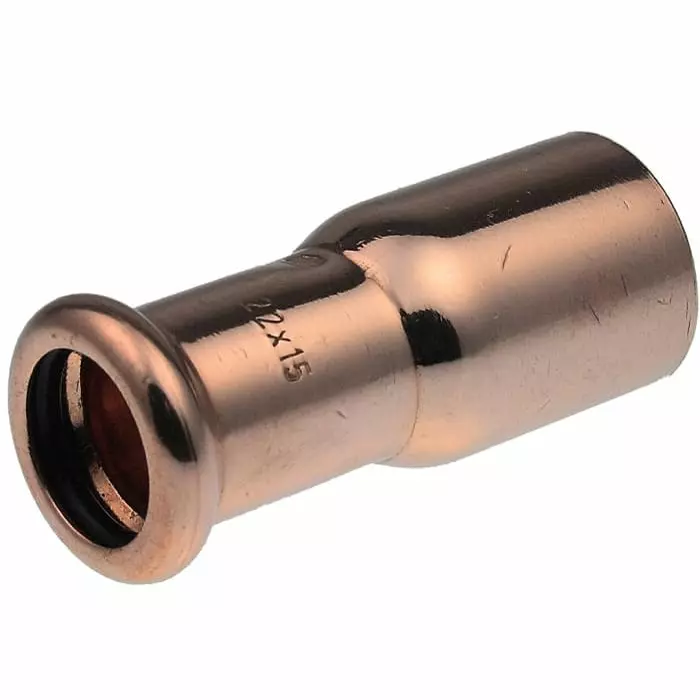 Pegler Yorkshire Reducer Push Fit, 15 mm Pipe Diameter, 38200 (Pack of 10)