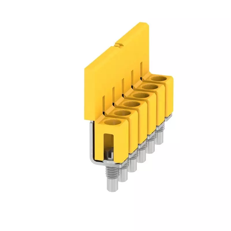 Weidmuller Cross Connector Terminal 6 Pole and 32 A Nominal Current, WQV 2.5/6