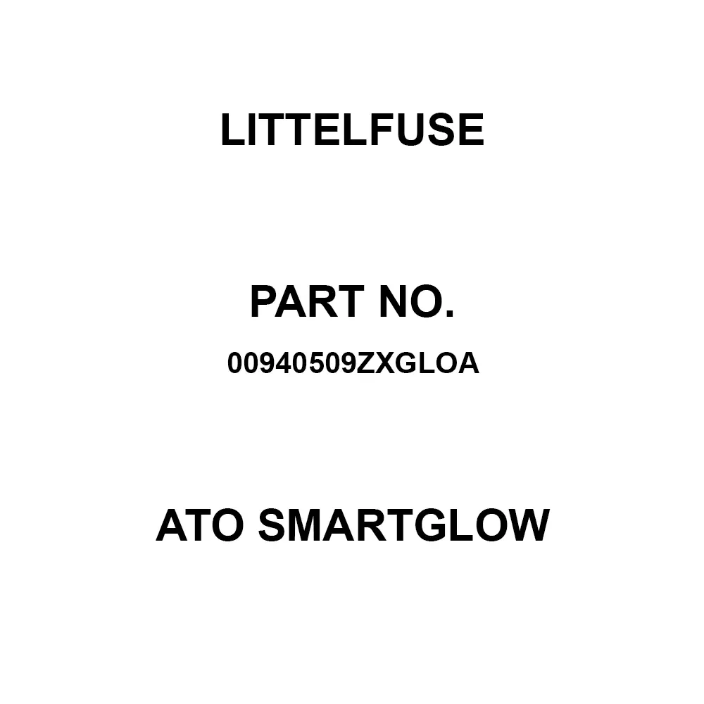 Littelfuse 940 Glow Smart Series ATO SmartGlow , 00940509ZXGLOA