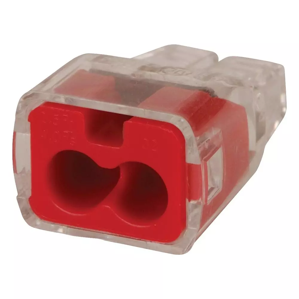 IDEAL Terminal, Wire Splice, Red, Push In, 30-1032J (Pack of 300)