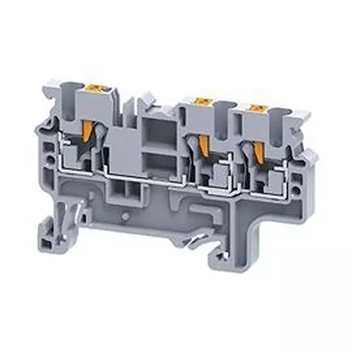 ALTECH Terminal Block, Din Rail, 3Pos, 1K V, 24A, CP2.5/3