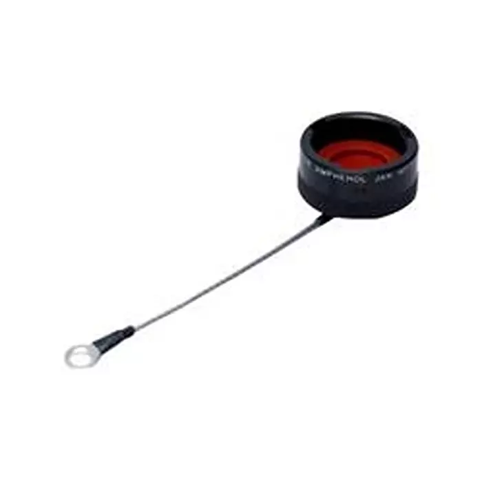AMPHENOL INDUSTRIAL Protection Cap, Pe, Red, Cir Conn, 10-070500-012 (Pack of 100)