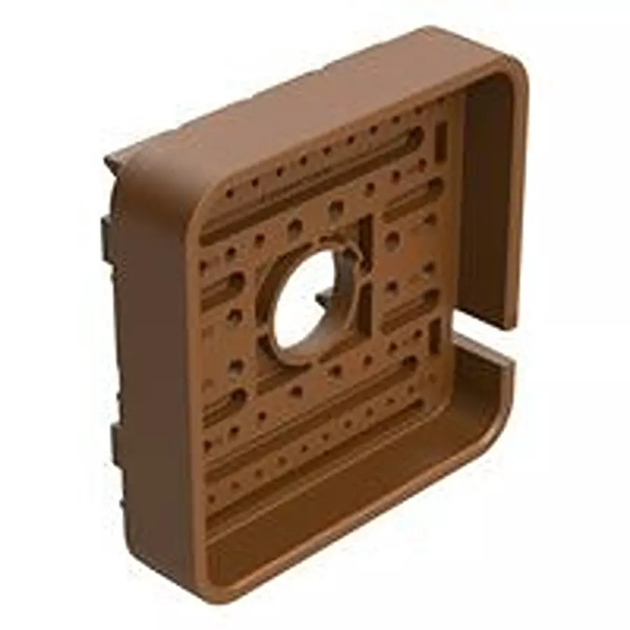 AMPHENOL SINE/TUCHEL Wedgelock, Brown, 48Pos Rcpt, Awb-48Pd