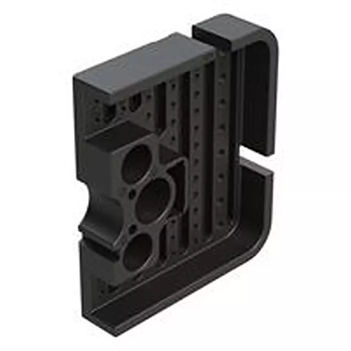 AMPHENOL SINE/TUCHEL Wedgelock, Left, 51 Pos, Black, Awb-51Pbl