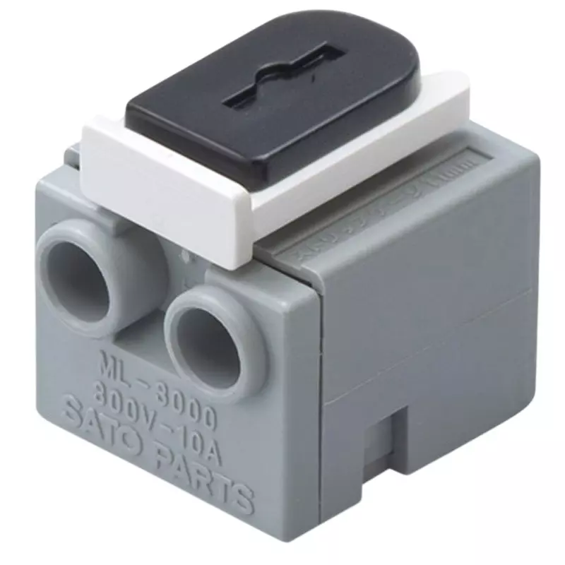 Buy Sato Parts Screwless Terminal Block For Relay, 1 Pole, 2 Holes, ML ...
