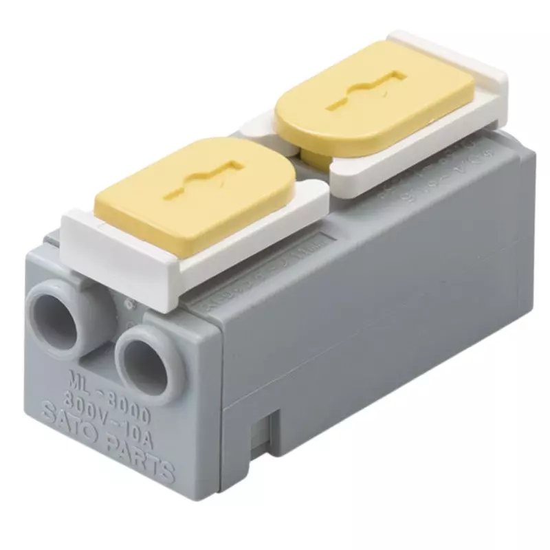 Buy Sato Parts Screwless Terminal Block For Relay, 1 Pole, 4 Holes, ML ...