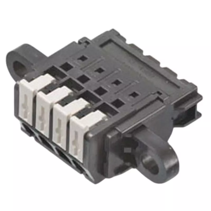 Sato Parts Screwless Terminal Block 2 Pole 100 mΩ or more (DC500 V), SL-4500-ASJV-2PB