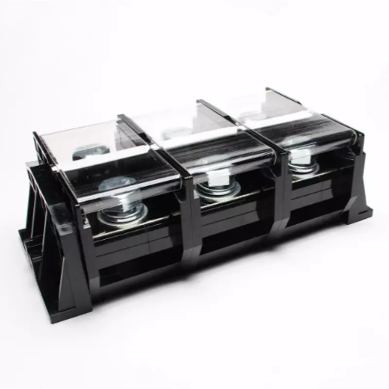 Toyo Giken Assembly Terminal Block Self-Up 1 Stage 66 mm Spacing Direct Attachment 3 Pole, CTKC-1000-3P