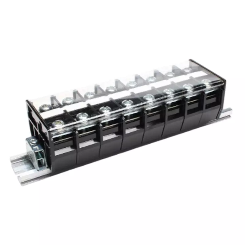 Toyo Giken Assembly Terminal Block Screw Up 1 Stage 19 mm Spacing C Type 20 mm Rail 30 Pole, ATL-60NS-30P