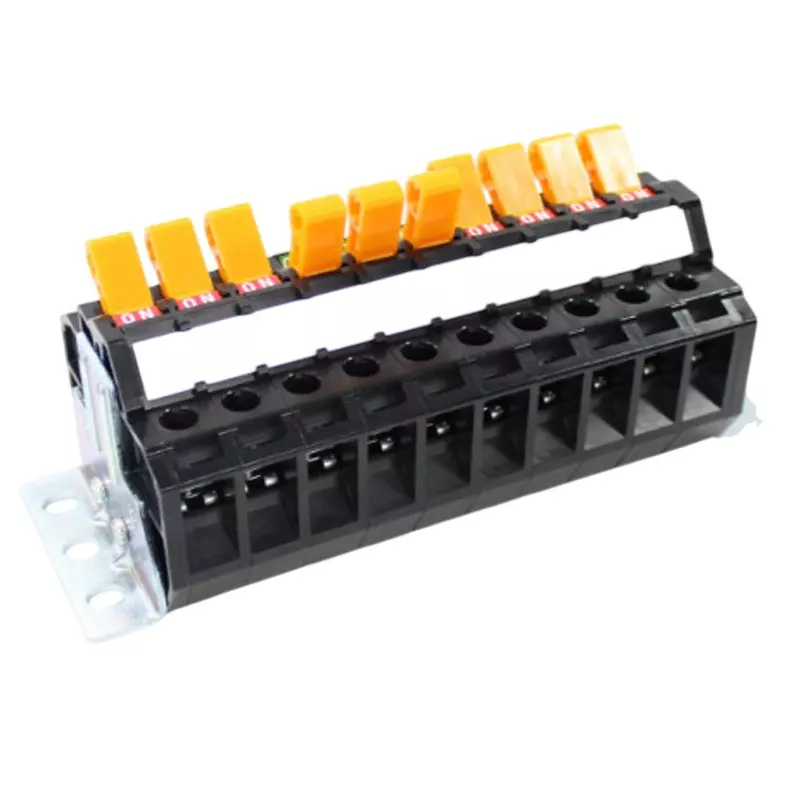 Toyo Giken Assembly Terminal Block Screw Up 1 Stage 11.5 mm Spacing Direct Attachment 20 Pole, DTSK-30-20P