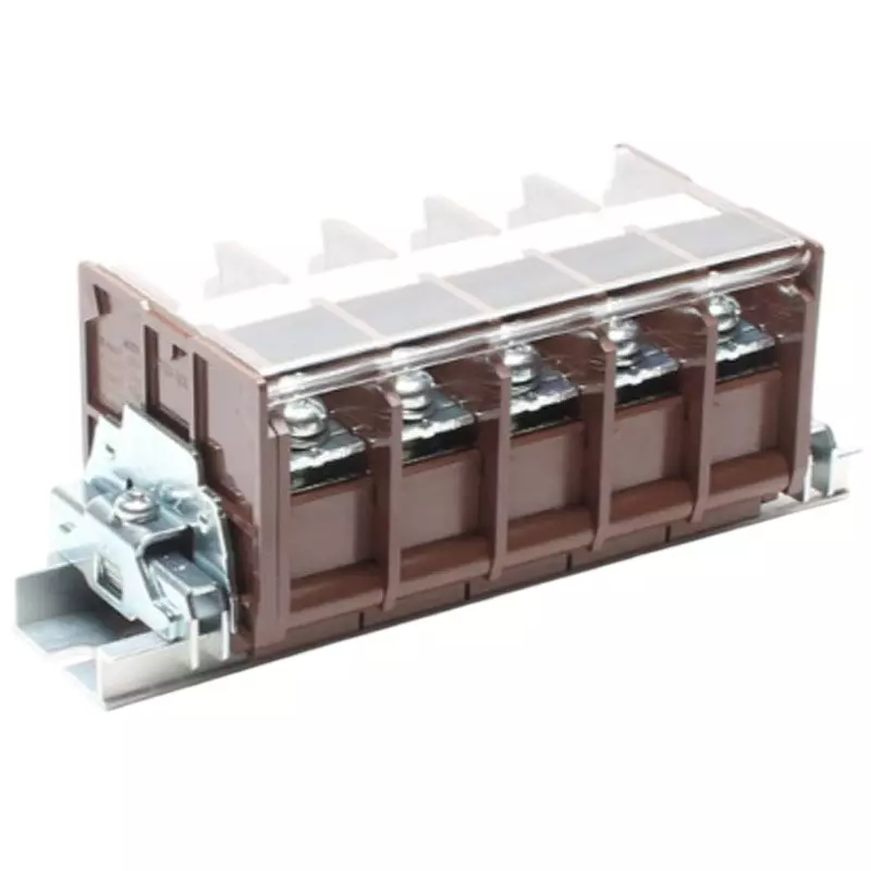 Toyo Giken Assembly Terminal Block Screw Up 19 mm Spacing DIN35 mm 11 Pole M6 Screw, PTUL-100AG-11P