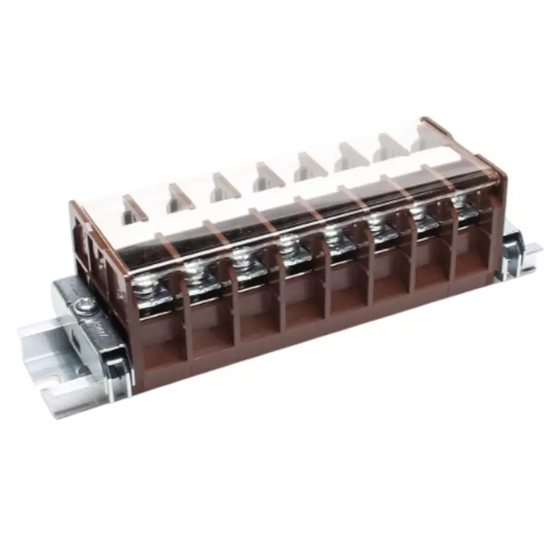 Toyo Giken Assembly Terminal Block Screw Up 1 Stage 14 mm Spacing DIN35 mm 22 Pole, PTUL-80AG-22P