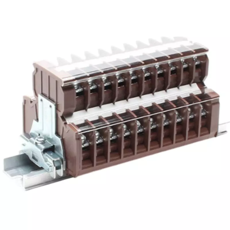 Toyo Giken Assembly Terminal Block Screw Up 10 mm Spacing DIN35 mm M4 Screw, PUWL-30AGA-56U