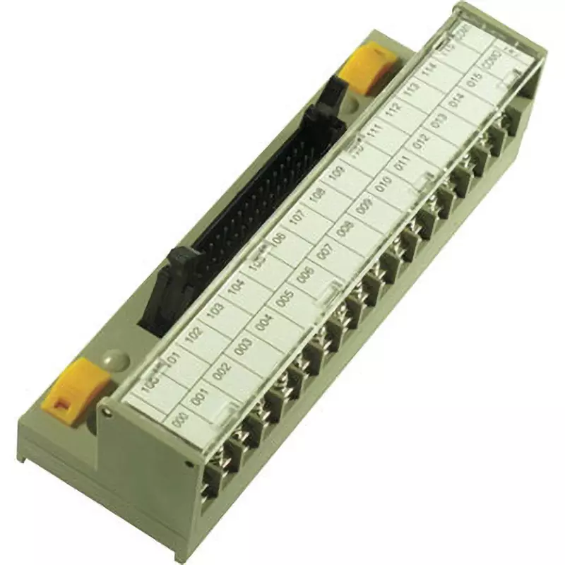 Toyo Giken Connector Terminal (PCN7 Series) PLC Compatible Type 125 V AC/DC Screw / Flat 40 Pole, PCN7-1H40-TB40-K-CPU