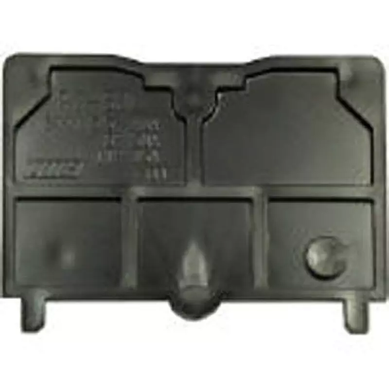 Toyo Giken End Plate for Terminal Block 600 V AC/DC Insulation Resin (UL94V-0) Black PT-80, PT-80L