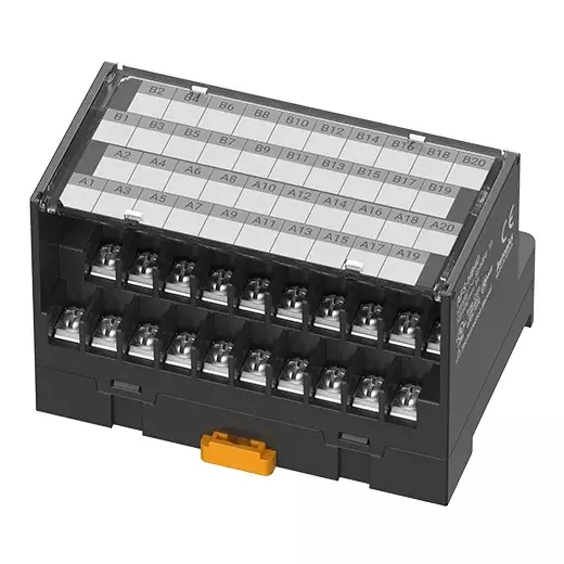 Autonics I/O Terminal Blocks 40-Pin ≤1 A Rated Current ≤125 VDC/125 VAC 50/60 Hz, AFS-HB40